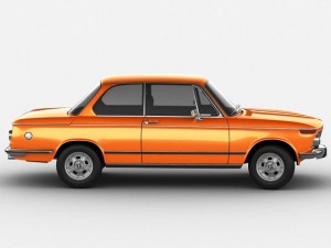 b m w 2002 Modello 3D