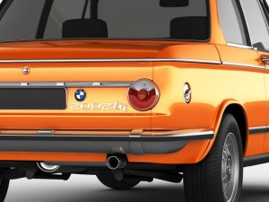 b m w 2002 Modello 3D