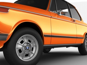 b m w 2002 Modello 3D