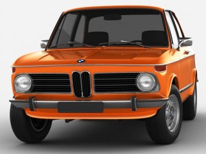 b m w 2002 Modello 3D