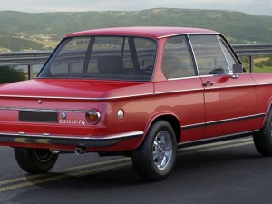 b m w 2002 Modello 3D