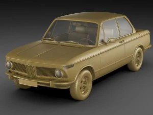 b m w 2002 3D Model