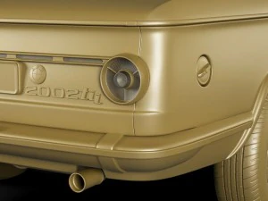 b m w 2002 3D Model