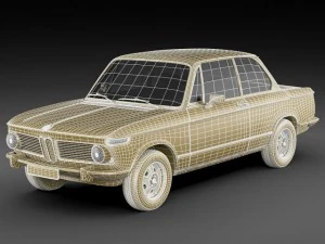 b m w 2002 3D Model