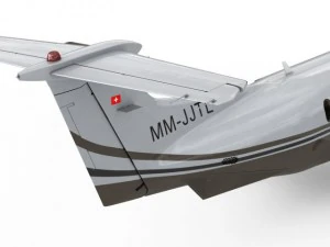 pilatus pc12 ng 3D Model