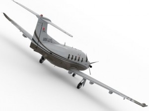 pilatus pc12 ng 3D Model