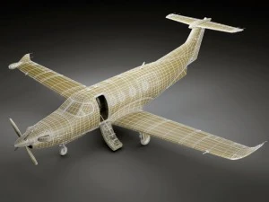 pilatus pc12 ng 3D Model