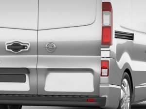 opel vauxhall vivaro 2015 Modello 3D