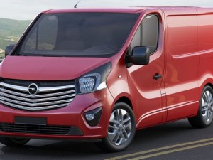 opel vauxhall vivaro 2015 Modello 3D