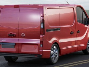 opel vauxhall vivaro 2015 Modello 3D