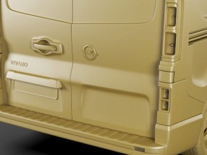 opel vauxhall vivaro 2015 Modello 3D