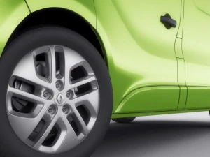 르노 트래픽 2015 패널 밴 3D 모델