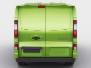 renault trafic 2015 panel van 3D Модель