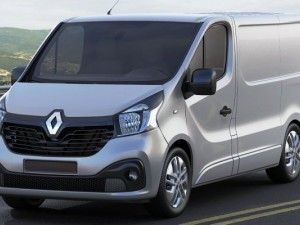 renault trafic 2015 panel van 3D Модель