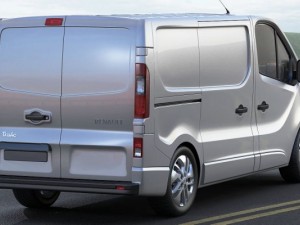 renault trafic 2015 panel van 3D Модель
