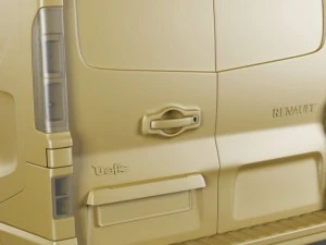 르노 트래픽 2015 패널 밴 3D 모델