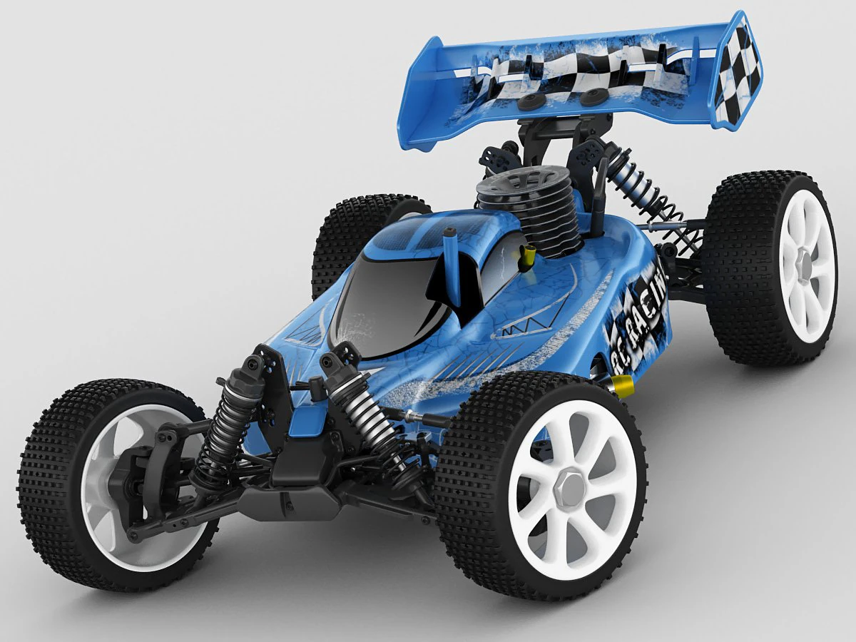 rc buggy model 3D Model .c4d .max .obj .3ds .fbx .stl .blend 