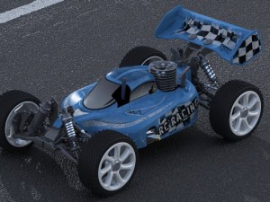 rc buggy model Modelo 3D