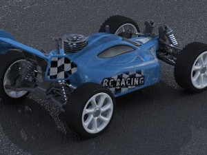 rc buggy model Modelo 3D