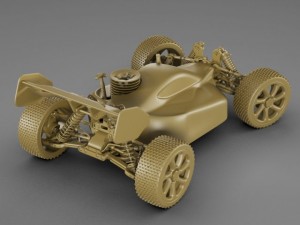 rc buggy model Modelo 3D