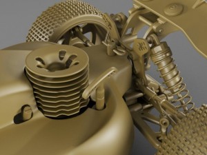 rc buggy model Modelo 3D