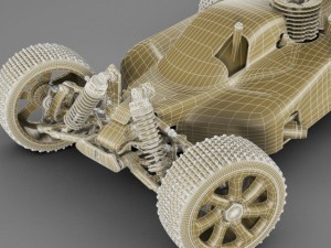 rc buggy model Modelo 3D
