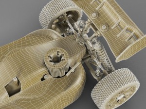 rc buggy model Modelo 3D
