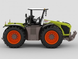 claas xerion 2014 3Dモデル