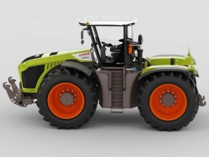 claas xerion 2014 3D Model
