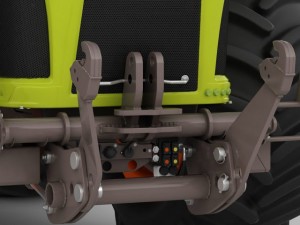 claas xerion 2014 3Dモデル