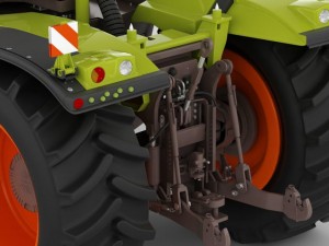 claas xerion 2014 3Dモデル