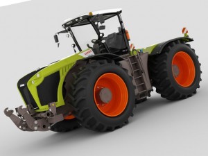 claas xerion 2014 3Dモデル