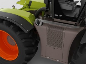 claas xerion 2014 3Dモデル