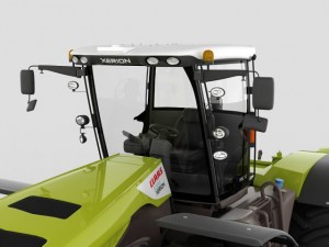claas xerion 2014 3Dモデル