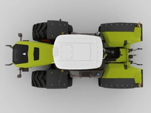 claas xerion 2014 3D Model