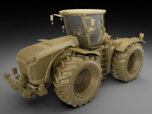 claas xerion 2014 3Dモデル