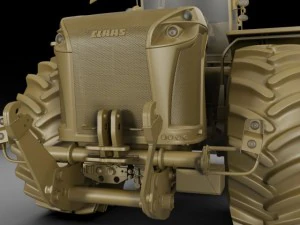 claas xerion 2014 3D Model