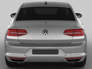vw passat 2015 3D Model