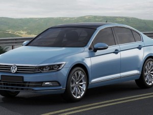 vw passat 2015 3D Model