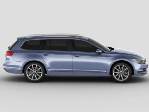 vw passat variant 2015 3D Model