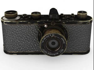 leica 0series vintage camera 3D Model