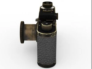 leica 0series vintage camera 3D Model