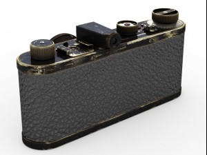 leica 0series vintage camera 3D 模型