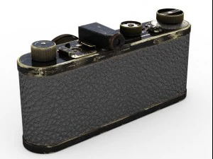 leica 0series vintage camera 3D Model