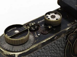 leica 0series vintage camera 3D Model