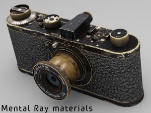 leica 0series vintage camera 3D 模型