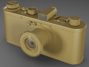 leica 0series vintage camera 3D Model