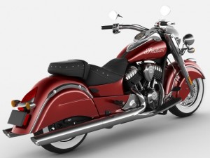 indian chief classic motorcycle 3D Model