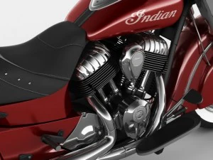 indian chief classic motorcycle 3D Model