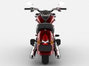 indian chief classic motorcycle 3D Model